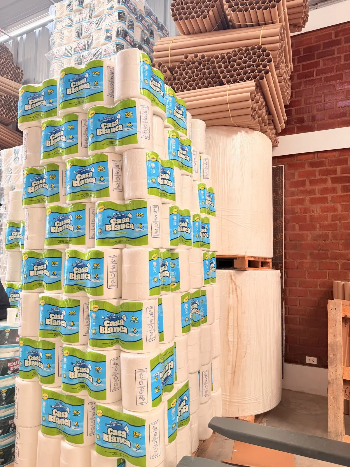 Stock mayorista de papel Casa Blanca para distribuidores